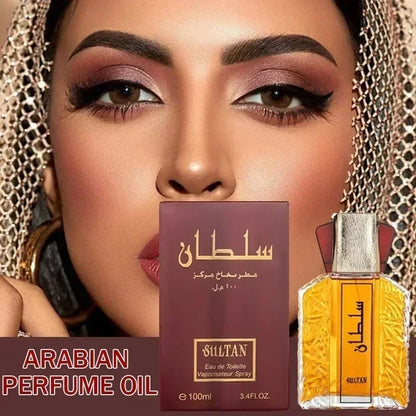 Unisex Arabic Eau De Parfum 100ml Long-Lasting Perfume Spray for Men & Women Luxury Fragrance Gift with Deodorant Scent Control
