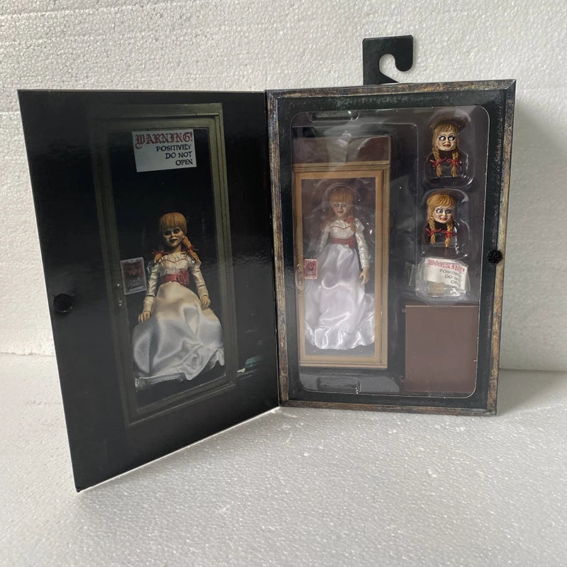 NECA Annabelle Comes Home Figure — 18cm / 7-inch Jointed Action Doll with Real Clothes Collectible Toy