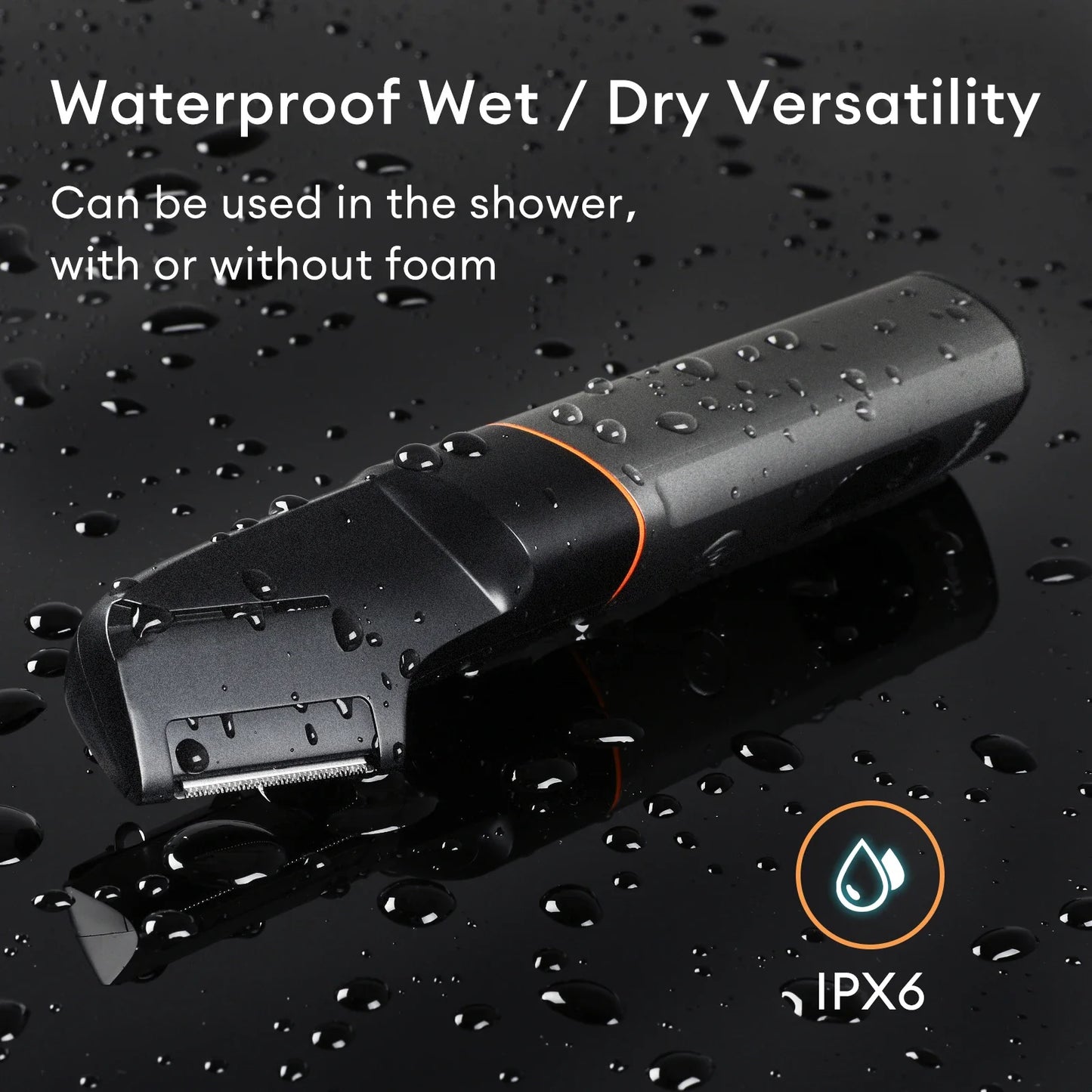 Kensen S16 3-in-1 Men’s Body Hair Shaver & Beard Trimmer Waterproof Electric Clipper