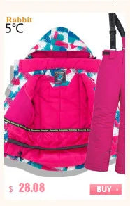 Children’s Winter Clothing Set – Baby Down Jacket Parka & Thick Snowsuit for Boys and Girls