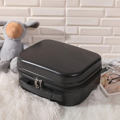 14 Inch Mini Women’s Carry-On Suitcase – Short Trip Travel Luggage & Makeup Bag