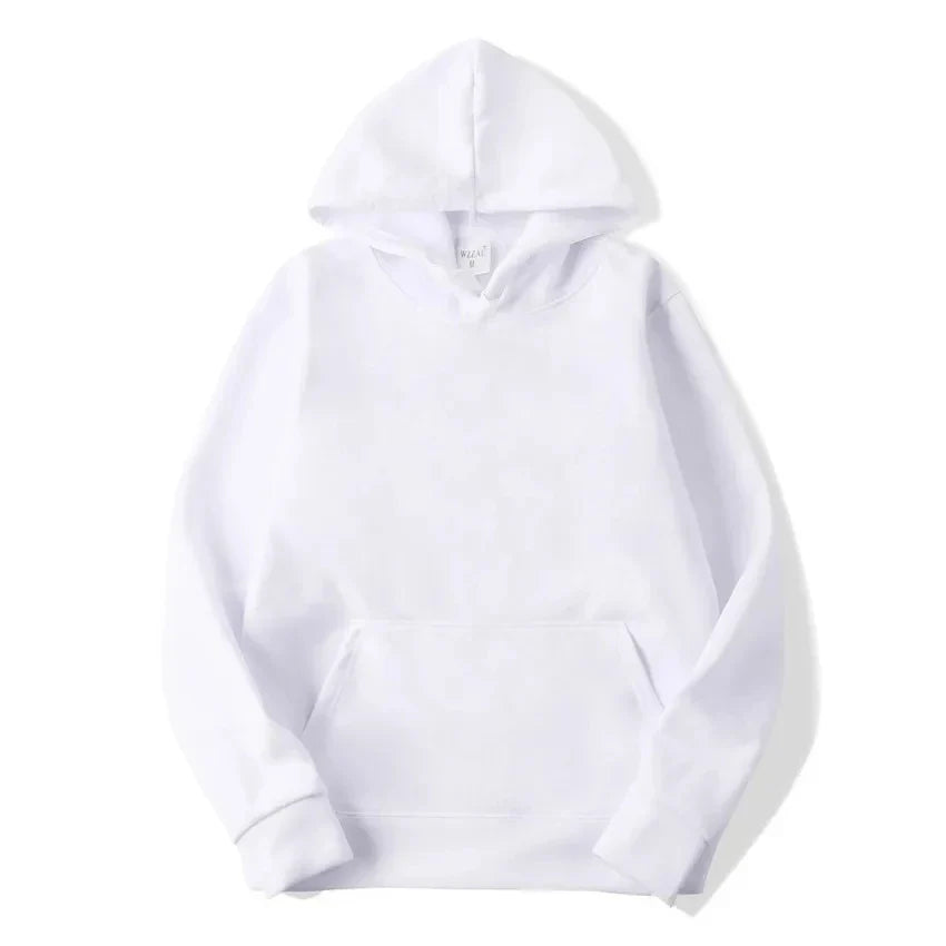 Fashion Men's & Women's Hoodies – Casual Solid Color Sweatshirts for Spring, Autumn, Winter