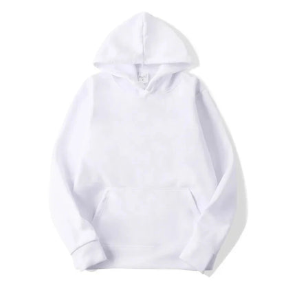 Fashion Men's & Women's Hoodies – Casual Solid Color Sweatshirts for Spring, Autumn, Winter