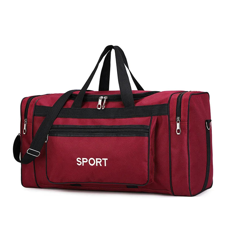 Nylon Travel Duffel Bag for Women & Men – Large Capacity Carry-On, Weekender, Gym & Overnight Sport Tote