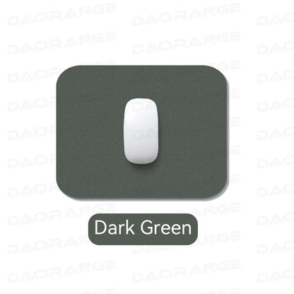 Creative Anti-Slip Leather Mouse Pad – Stylish Gaming & Office Desk Mat for Laptop, PC & MacBook