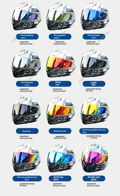 SHOEI Helmet Visor for X-14, Z-7, RF-1200, NXR & More – CWR-1/CWR-F Shield Replacement