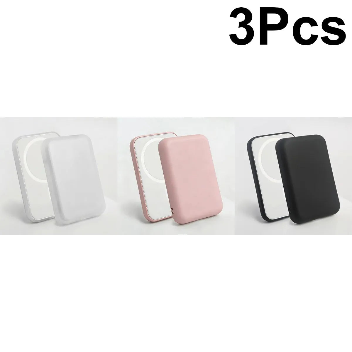 MagSafe Power Bank Protective Case - TPU Anti-Drop Cover with Secure Locking & Textured Finish