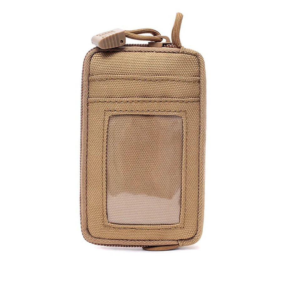 Waterproof Tactical EDC Waist Bag – Camping Travel Pouch with Key Holder, Card Slots & Coin Wallet
