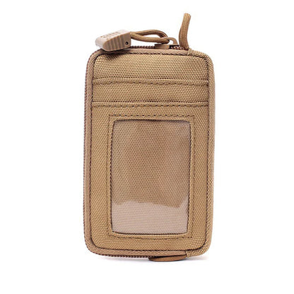 Waterproof Tactical EDC Waist Bag – Camping Travel Pouch with Key Holder, Card Slots & Coin Wallet