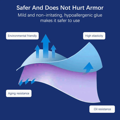 2-Piece Ingrown Toenail Correction Kit – Elastic Patch & Straightening Clip Pedicure Tool for Toe Nail Treatment