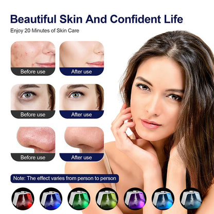 7-Color LED Photon Machine – Skin Moisturizing Nano Spray Face & Body SPA Beauty Mask for Skin Care