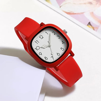 Fashion Women’s Silicone Quartz Watch – Ladies Wristwatch Gift for Christmas & Valentine’s Day
