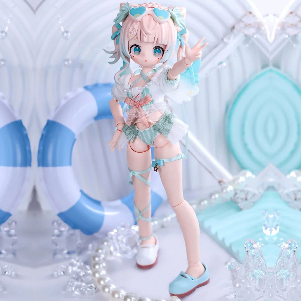 Wanmeng Sugary Girls 1/8Mjd Blind Box – Movable Doll Action Figure Collectible Toy Gift