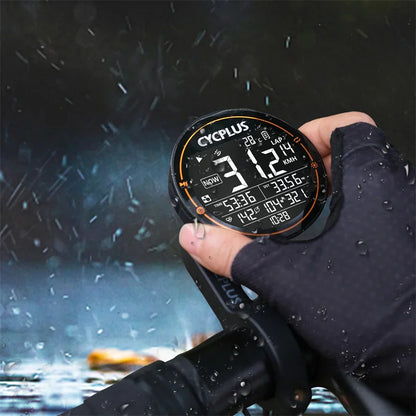 CYCPLUS M2 Wireless Bicycle Computer – ANT+ & Bluetooth GPS Speedometer, Waterproof Bike Cyclocomputer Accessories