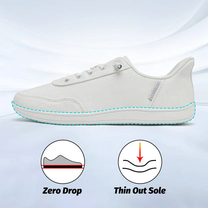 HOBIBEAR Unisex Barefoot Shoes – Adjustable Slip-On Minimalist Sneakers for Men & Women, Wide Toe, Lightweight Walking Shoes