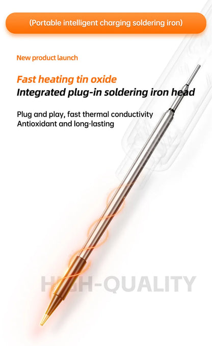 USB Wireless Digital Soldering Iron Kit – Cordless Electric Pen with Adjustable 300–450℃ Temperature