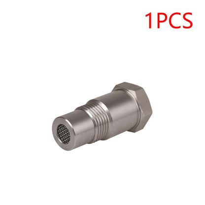 Car CEL Fix Check Engine Light Eliminator - O2 Sensor Protective Shell Plug Adapter with Mini Catalyst M18 x 1.5 (1-5PCS)