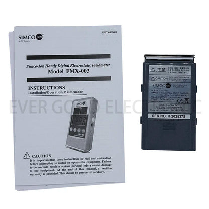 FMX-003 Handheld Electrostatic Field Meter — Portable FMX003 Static Electricity Tester