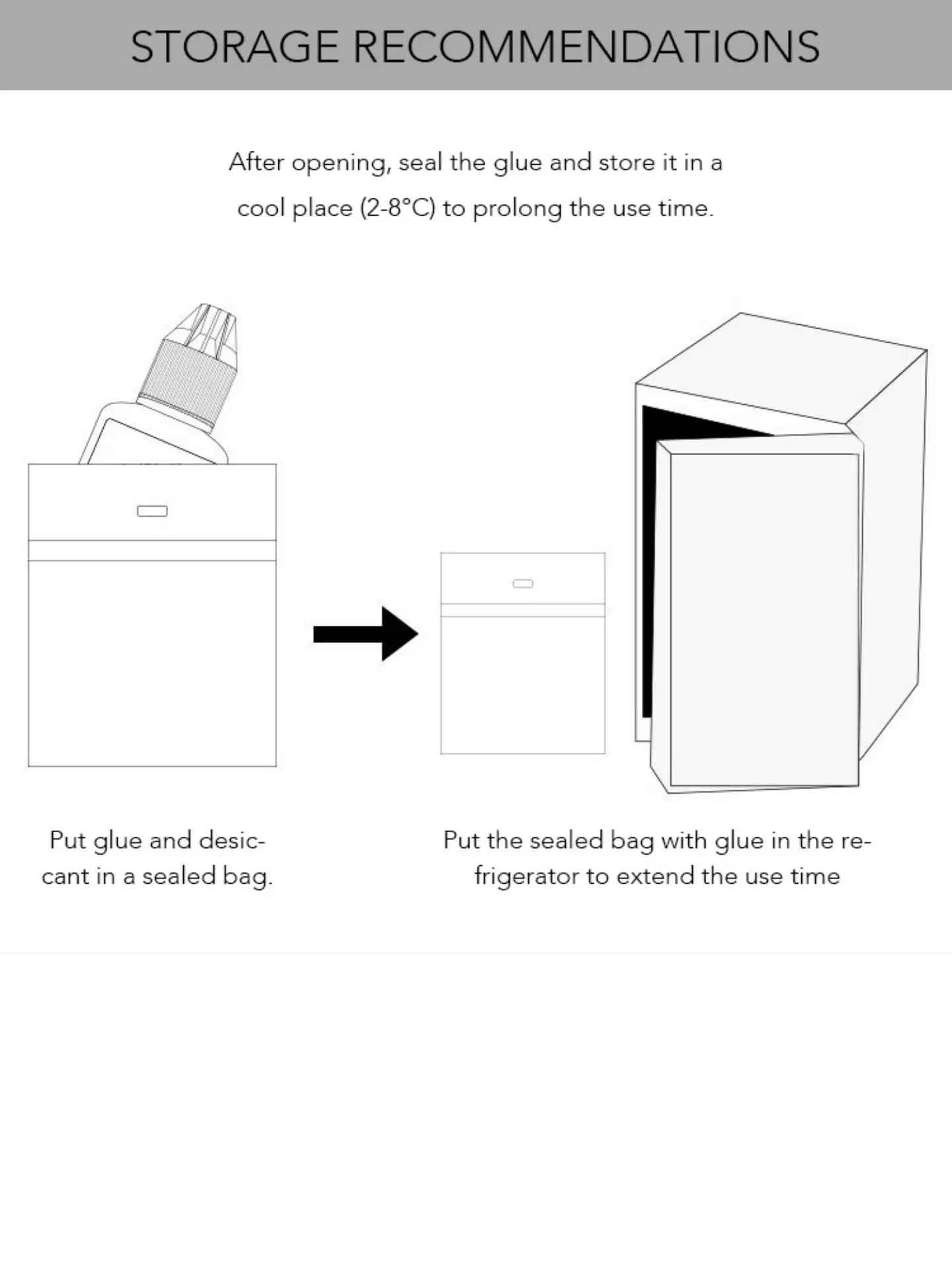 Gollee 5-Pack Eyelash Extension Glue – 7-9 Week Long-Lasting, Quick-Dry 0.3-1s, Black & Latex-Free