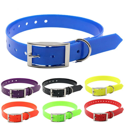 New Fashion Pet Dog Collar - High Quality TPU & Nylon, Waterproof, Deodorant-Resistant, Easy to Clean - Available in 7 Colors