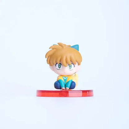 Q Version Inuyasha Figure Blind Box – Cute Sesshomaru & Kagome Sitting Model, Anime Decoration Gift for All Ages
