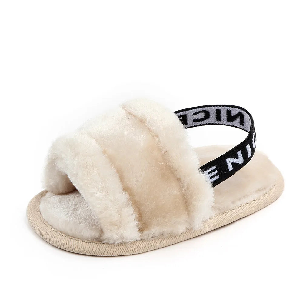 Baby Winter Soft Slippers - Cozy Prewalker Shoes for Boys & Girls Ages 0-18 Months