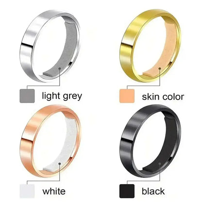 4PCS Ring Size Adjuster - Colorful EVA Sizing Pads for Loose Rings & Jewelry Fit Correction