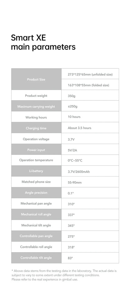 AOCHUAN 3-Axis Handheld Gimbal Stabilizer – SmartXE for iPhone & Android, AI Face Tracking for TikTok & Vlog Videos