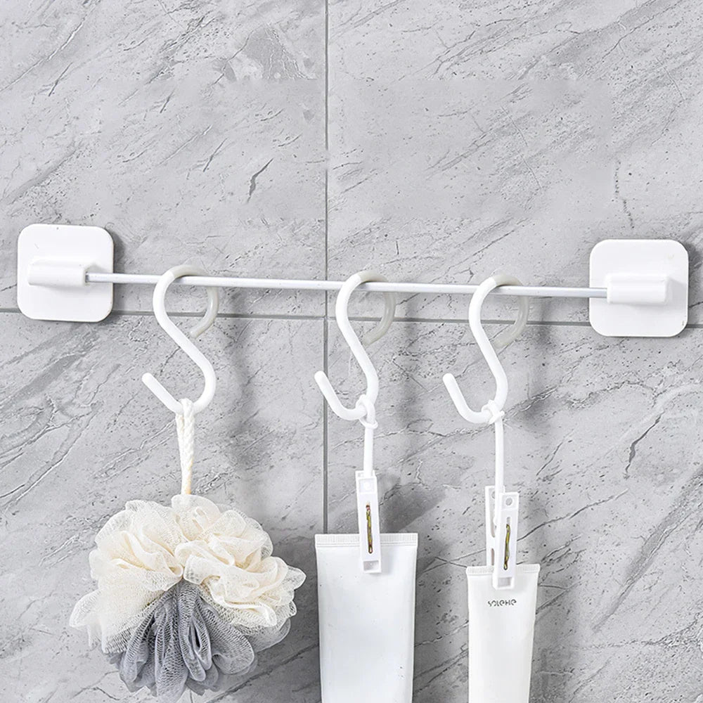 S-Shaped Multi-Purpose Hooks — Flexible Hanging Storage for Wardrobe & Kitchen Accessories