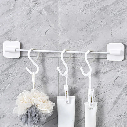 S-Shaped Multi-Purpose Hooks — Flexible Hanging Storage for Wardrobe & Kitchen Accessories