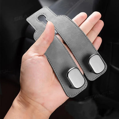 SEAMETAL Car Seat Headrest Hook – Multi-Use Back Seat Organizer & Hanger for Handbags, Purses, Bags & Clothes
