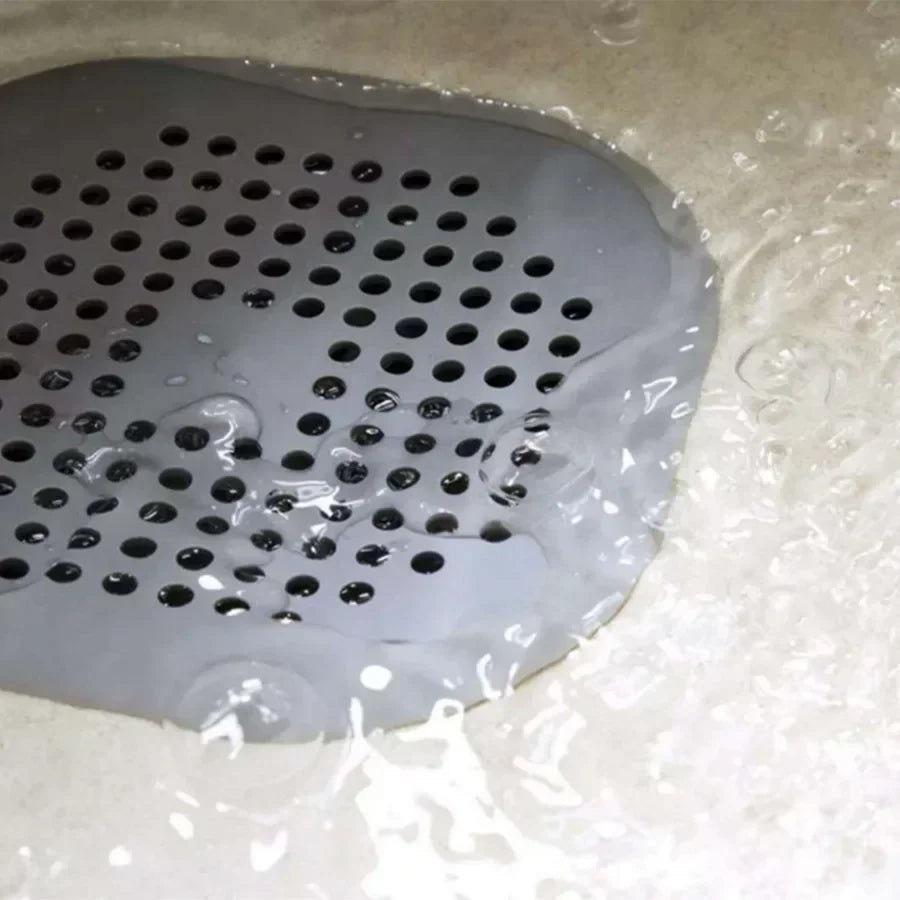 Universal Hair Filter Drain Plug - Kitchen Sink and Bathtub Strainer, Shower Floor Drain Stopper for Home Use