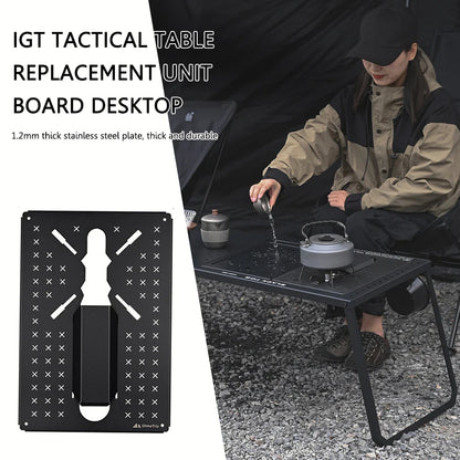 Detachable Stainless Steel Spider Stove Table Board – Flexible Drain Basket for IGT Series