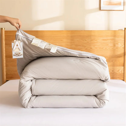 Natural Mulberry Silk Comforter - Four Seasons Bedding Quilt, Summer/Winter, Thin/Thick, Single/Double Hotel Blanket Duvet