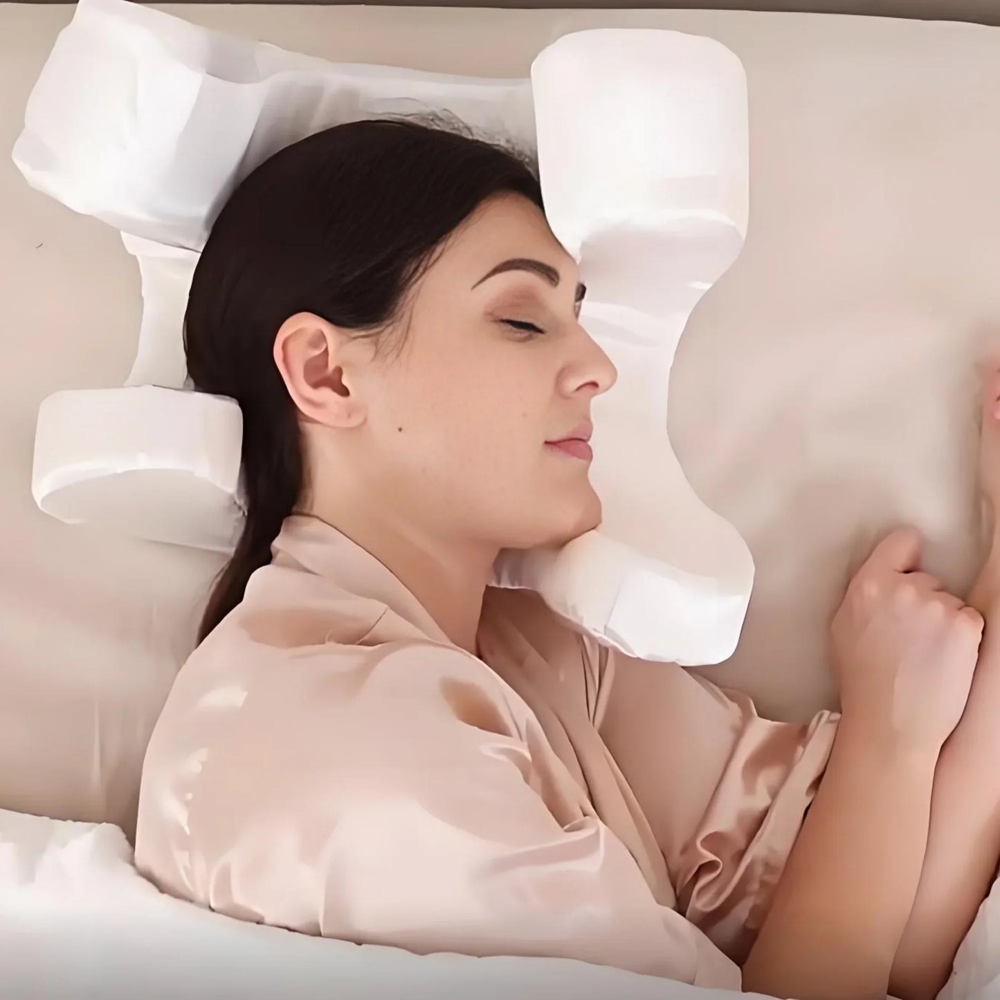 Memory Foam Anti-Aging Beauty Pillow – Wrinkle Prevention & Face Relaxation