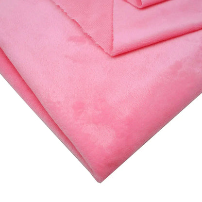 160CM/63" Wide Minky Plush Fabric – Super Soft Flannel Fabric for DIY Dolls, Toys, and Crafts, Sold by the Meter
