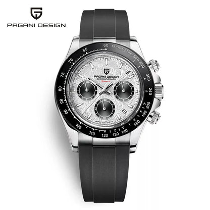 PAGANI DESIGN 2024 Quartz Men's Luxury Business Watch – Chronograph VK63 Waterproof