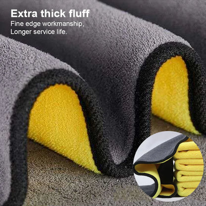 5/10/15/20PC Microfiber Car Cleaning Towels – High Absorption Multipurpose Cloths for Car Wash & Kitchen Cleaning