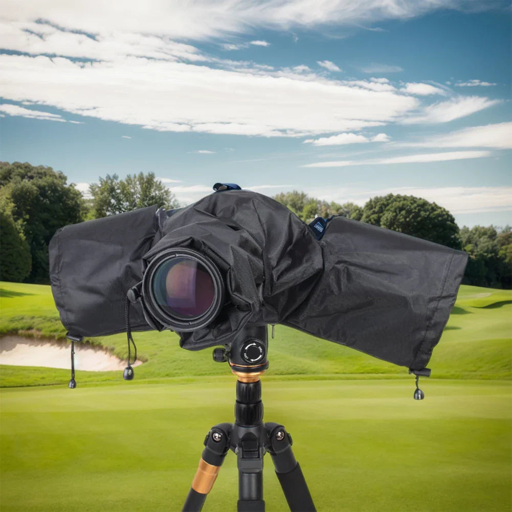 Waterproof Camera Rain Cover – Dustproof Protective Case for Canon, Nikon, Sony, Panasonic, Fuji DSLR Cameras