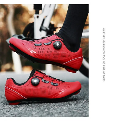 LiXingMing Road Cycling Shoes — Men & Women Racing Sneakers with SPD Cleats
