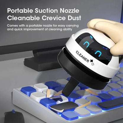 Mini Handheld USB Desk Vacuum Cleaner – Portable Table Sweeper for Home & Office Pencil Crumbs