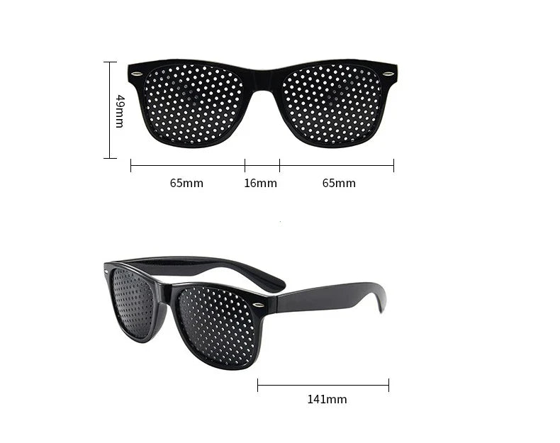 Anti-Myopia Pin Hole Glasses – Vision Correction & Eye Fatigue Relief for Men & Women