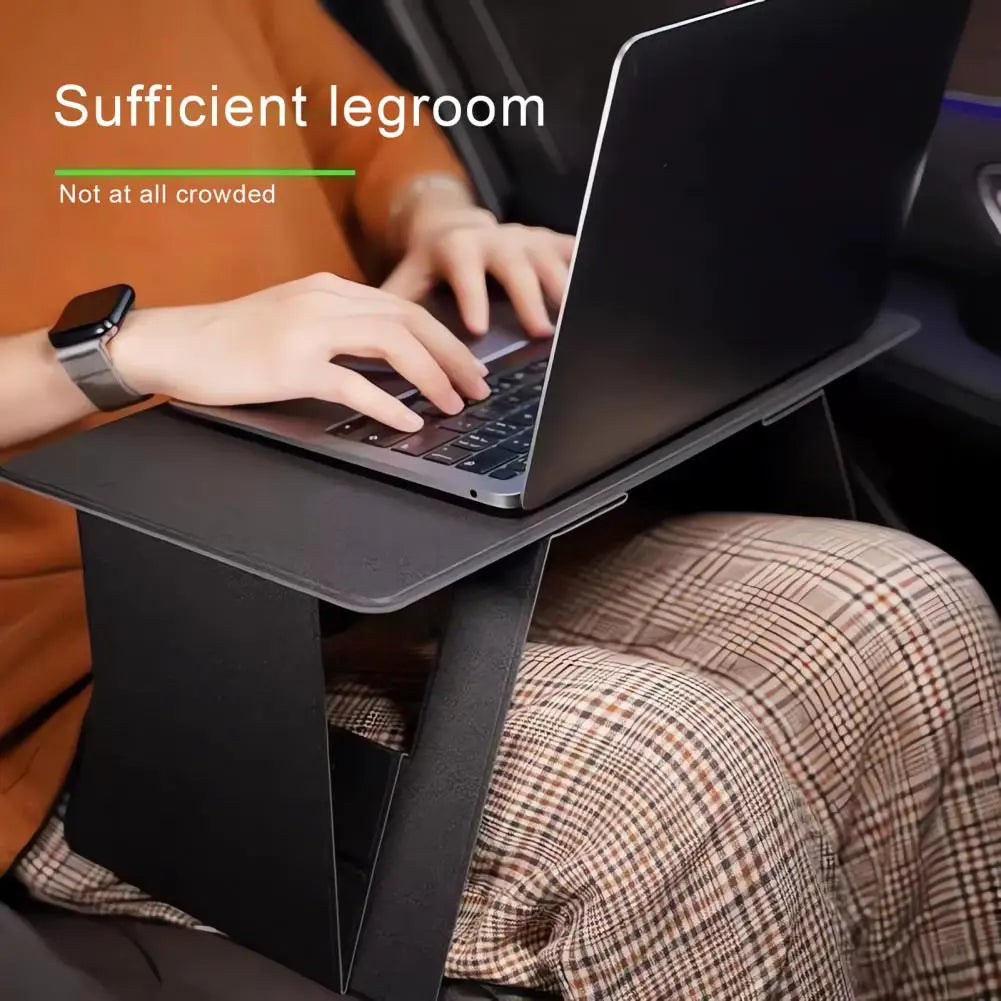 Adjustable Foldable Laptop Stand - Space-saving Computer Support for Home, Bedroom, Small Desk, and Office