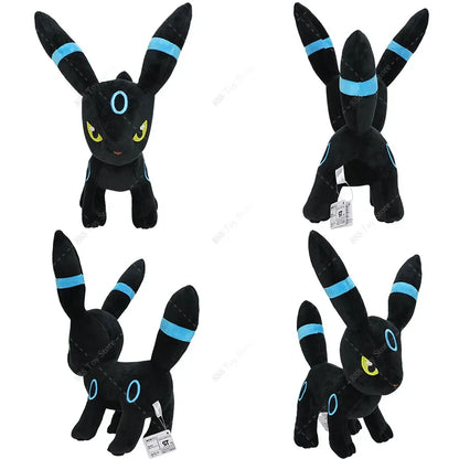 31cm Pokémon Plush – Shiny Umbreon Soft Stuffed Anime Doll | Eevee, Sylveon, Vaporeon, Flareon Collectible Toy