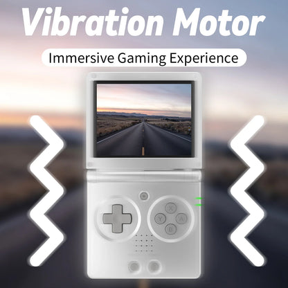 ANBERNIC RG35XXSP Retro Handheld Game Console – 3.5'' IPS Screen, 3300mAh Battery, HDMI Out, Bluetooth 4.2, 5K Games