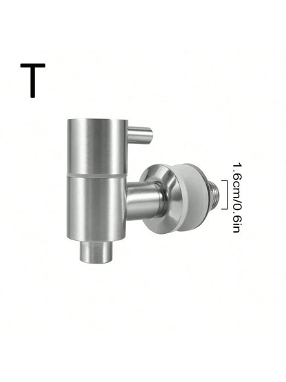 Stainless Steel Beverage Dispenser Spigot - Replacement Faucet for Cold Drinks, Beer, Juice, Wine Barrel & Drink Dispensers