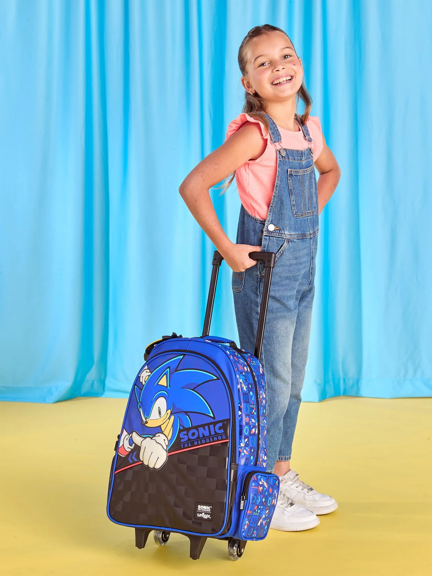 Genuine Australia Smiggle Trolley Backpack — Children’s School Bag & Travel Luggage Anime Backpack Gift