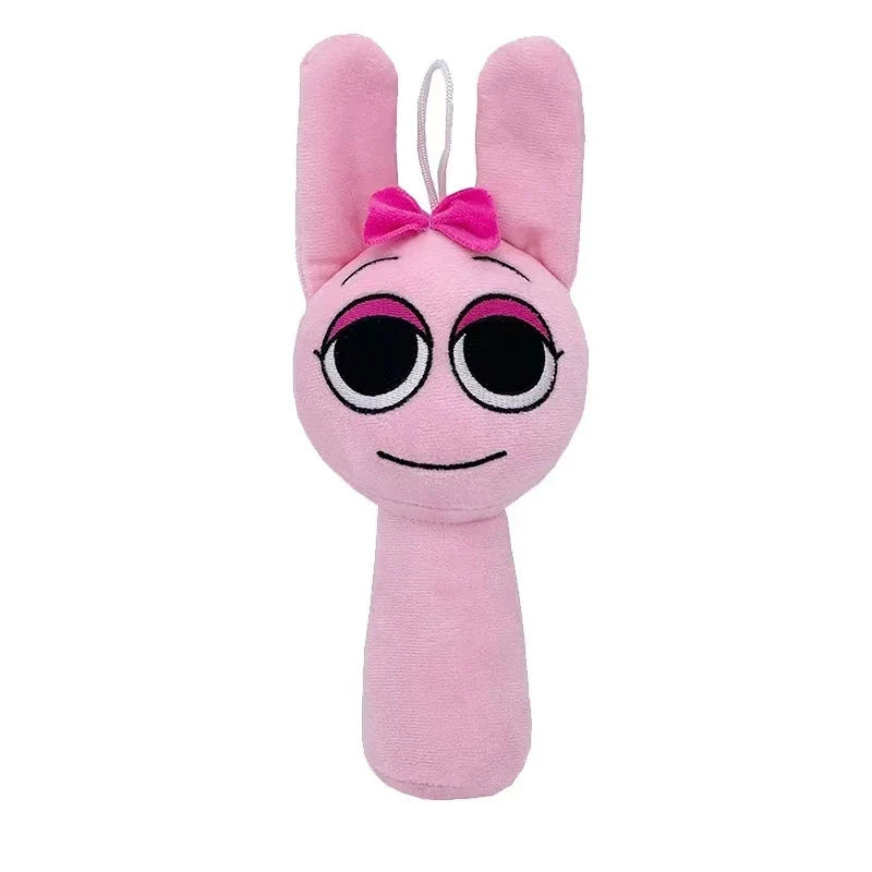 Sprunki Plush Toy Set Soft Cartoon Stuffed Animal Plush Dolls Collectible Fan Gift for Birthdays & Christmas