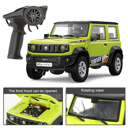 HG4-53 Pro Suzuki Jimny 1/16 Scale RC Car with Light, Sound & Smoke – 2.4G Remote Control Crawler