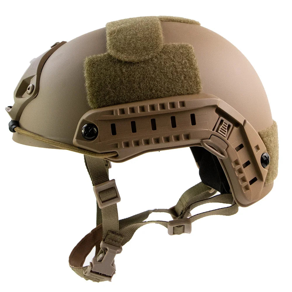 Adjustable Tactical Helmet – Thicken ABS Protective Gear for Air Gun Shooting, CS, Outdoor Use, Head Size 55-60cm